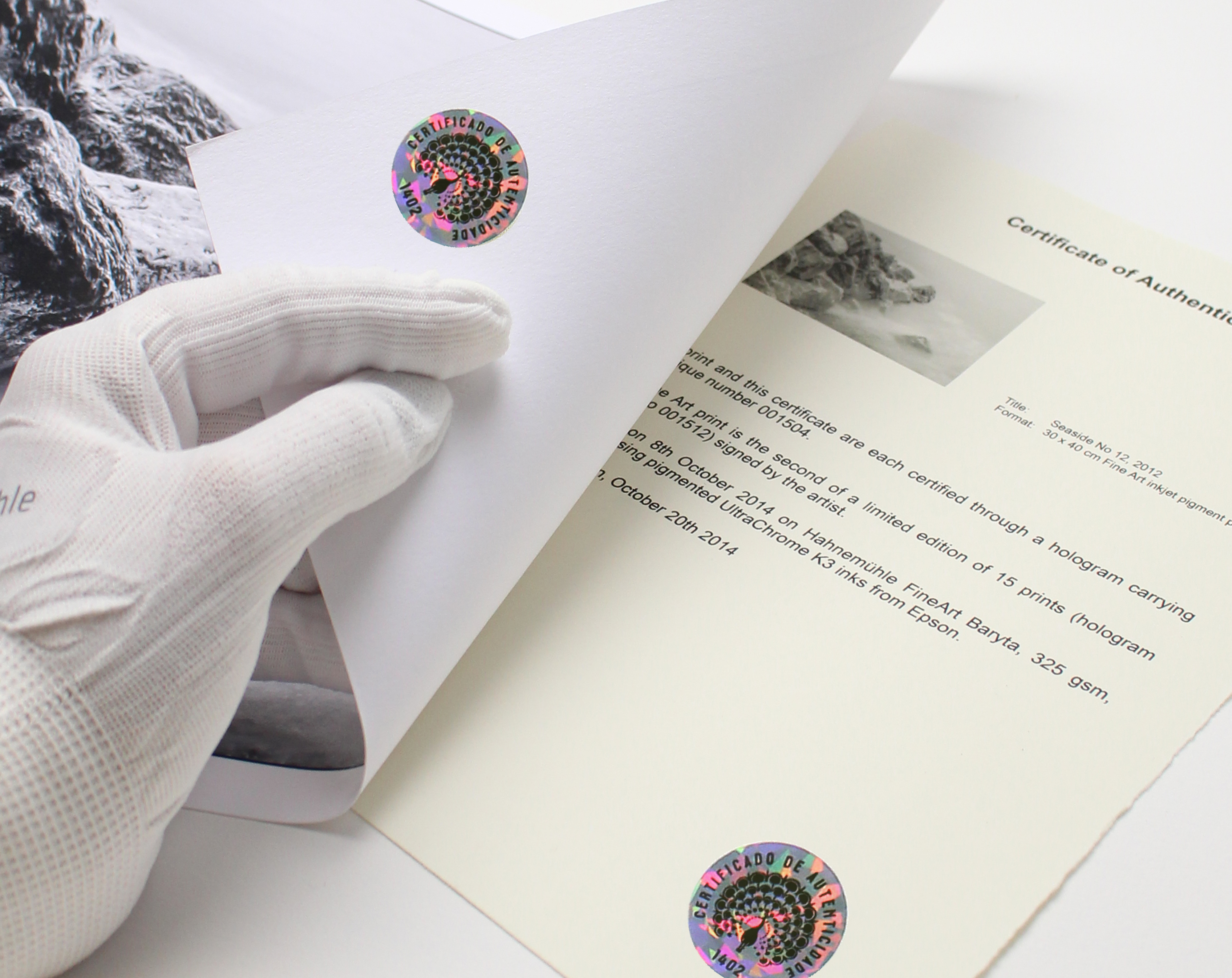Certificado de Autenticidade
